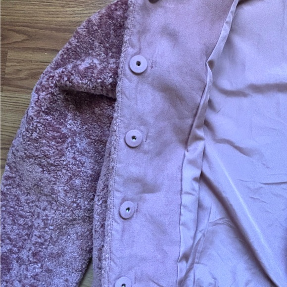 Women's Divided Pink Textured Jacket - Picture 7 of 11